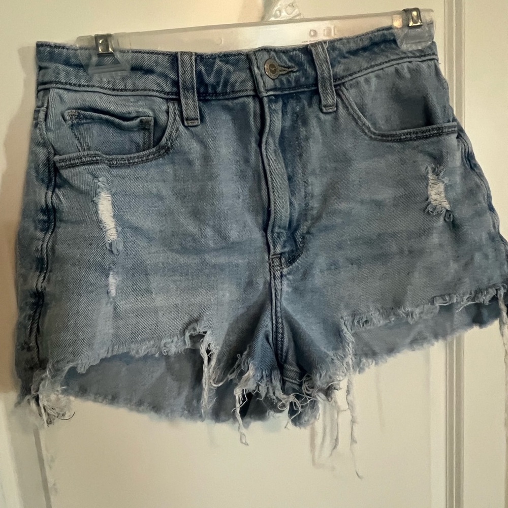 Hollister California Ultra High Rise Jean Shorts Women’s 3/2 26w GUC